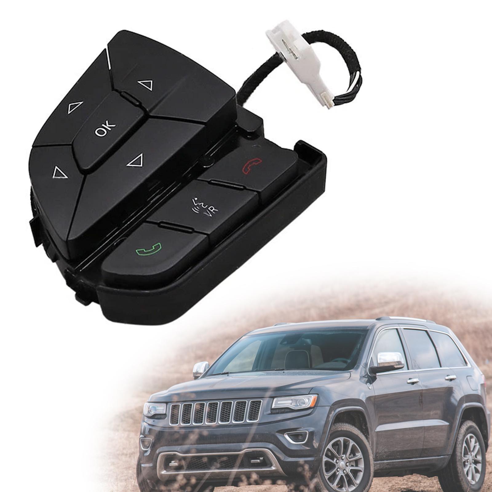 

Steering Wheel Radio Control Button Switch 68159639AC For Grand Cherokee 14-21