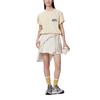 New Balance Drop Shoulder Sleeve T Shirt Men's Beige Yellow AMT42331-CAU