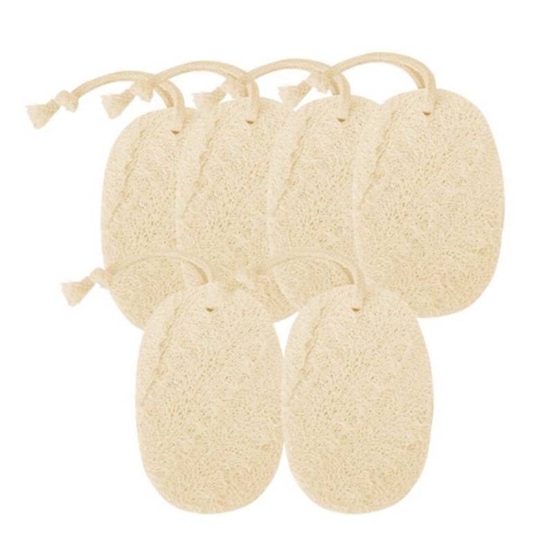 Loofah Scrubbing Sponge With Ultrafine Fiber For Dish And Pot Washing