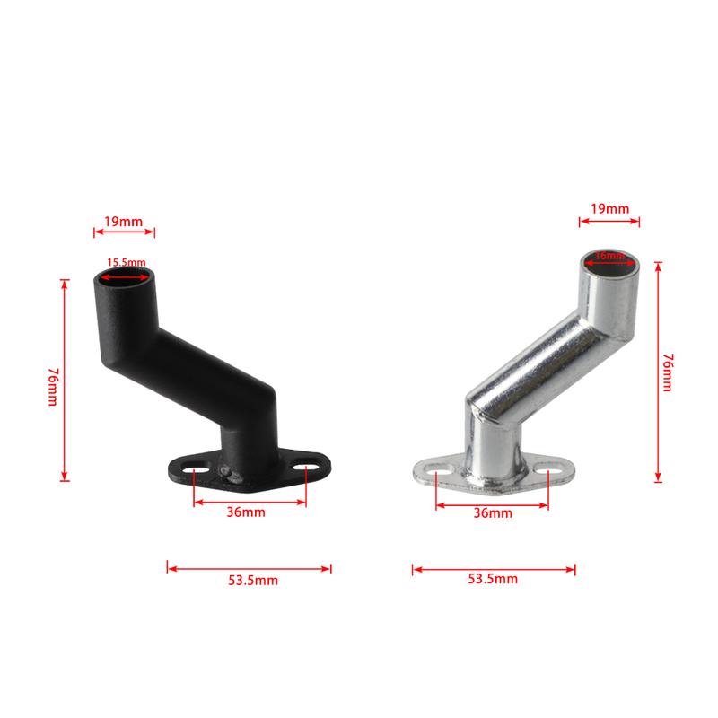 32mm/40mm Carburetor Intake Manifold w/Gasket For 49cc 60cc 66cc 80cc 2-Stroke Engine Motor Motorized Bicycle Bike Parts