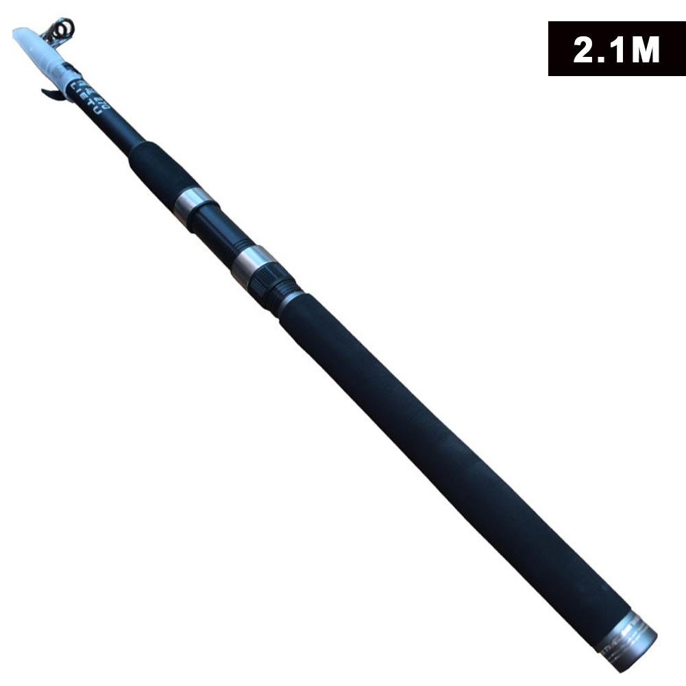 2.1-3.6M Retractable Fiberglass Fishing Rod Extra Hard Multi-section Long Casting Sea Rod Outdoor Fishing Gear
