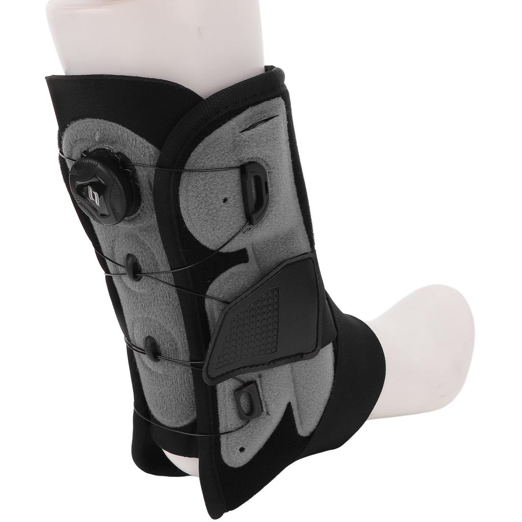 Knöchelorthese Drehknopf Verstellbar Bequem Fußstabilisator zur Unterstützung Operation Erholung Stabilität L