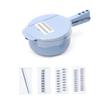 Multifunctional Vegetable Chopper Enforose, Interchangeable Stainless Steel Blades, Ergonomic Design, Time Saving, 30x15cm
