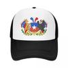 Custom Fashion Coat Of Arms Of Chile Baseball Cap Women Unisex Breathable Chilean Flag Trucker Hat Sun Protection Snapback Hats