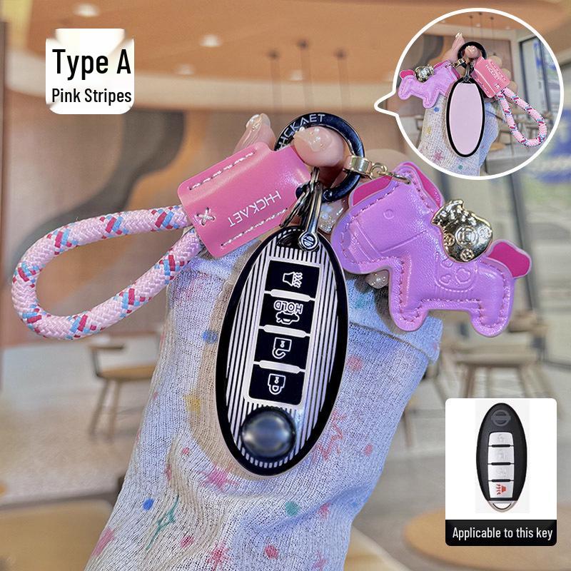 Nissan Murano High-End Personalized Key Cover: Stylish, Fully Enclosed Key Shell for Men and Women