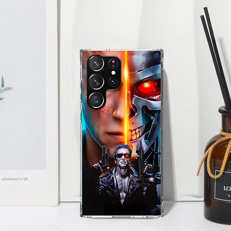 Arnold Schwarzenegger Terminator Phone Case For Samsung Galaxy Note 20 Ultra 10 Pro 9 8 S10 Lite S9 Plus S8+ S7 M21 M32 Edge Art