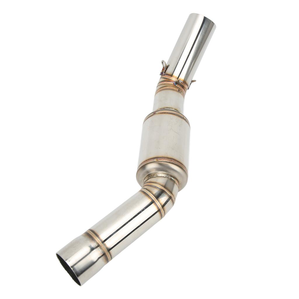 Motorcycle Exhaust Mid Pipe Motorcycle Refitting Replacement for KAWASAKI ZX6R 2009‑2017