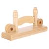 Supporto decorativo per ventaglio cinese Pratico supporto per display per ventaglio Supporto per ventaglio pieghevole in bambù(Colore del registro)