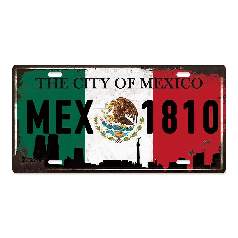 Country Posters Metal Signs Licenses Plate Plaque Metal Vintage Tin Sign Wall Decor for Man Cave Bar Home