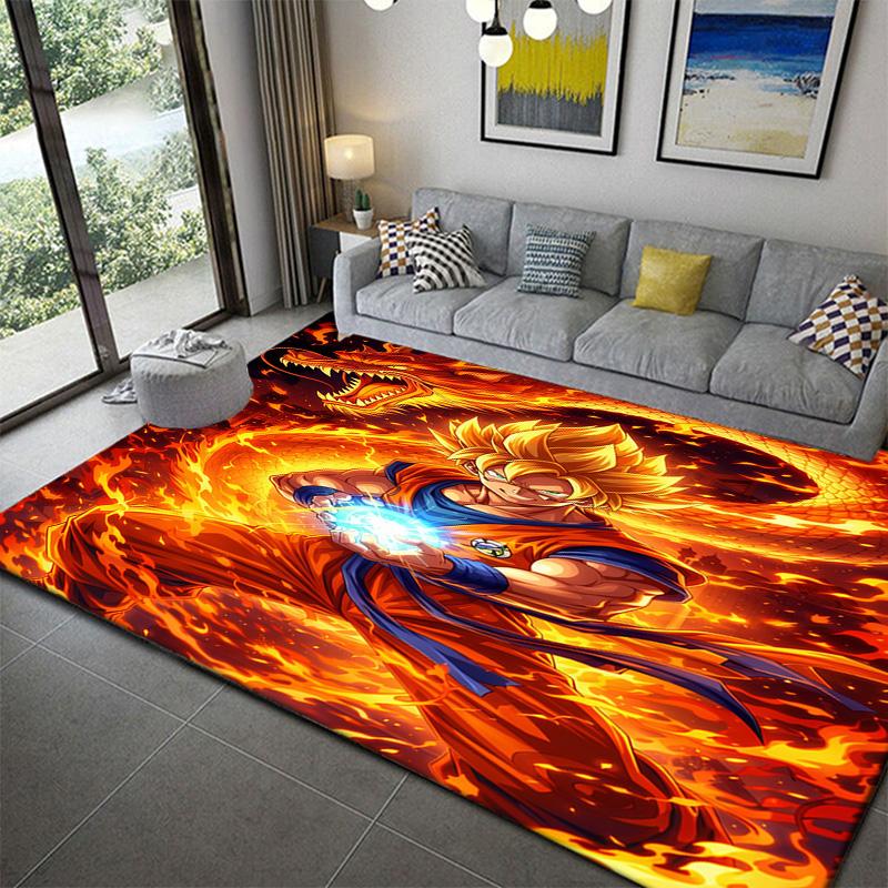 Dragon Ball Frieza Villain Pattern Area Ruganime soft washable cartoon floor carpet 60x90cm