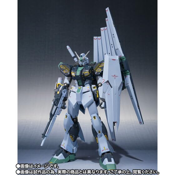 METAL ROBOT Spirits Nu Gundam with Fin Approximately 160mm ABS PVC Painted Movable Figure (Ka Signature) <SIDE MS> Mass-produced (equipped Funnels) &