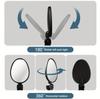 Bicycle Rearview Mirror 360 Degree Adjustable Rotatable Cycling Handlebar Rear View Mirrors for MTB Road Bike Safety Accessories