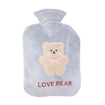 1250ml Hot Water Bottle with Soft Cover Explosion Proof Hot Water Bag for Neck Cramps Shoulders Relief Best Gift for