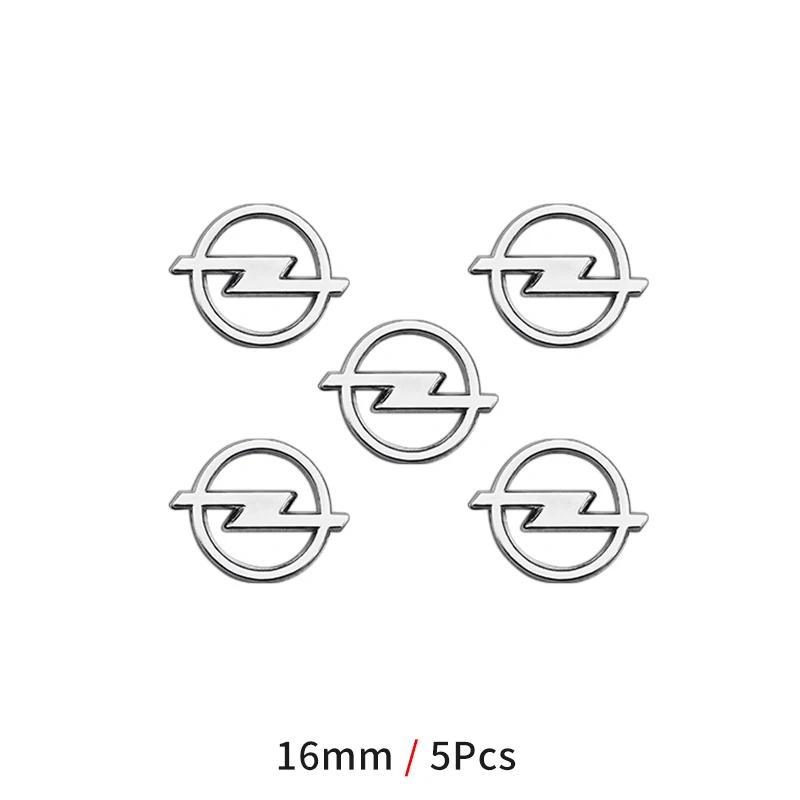 16mm ABS Car Remote Key Stickers Decoration Emblem Decal For Opel Insignia Astra J F Antara Meriva Zafira H G Corsa Accessories