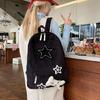 Aesthetic Backpacks for Girl Lovely Stars Backpacks Large Capacity Casual Daypacks Travel Rucksack Student School Bag