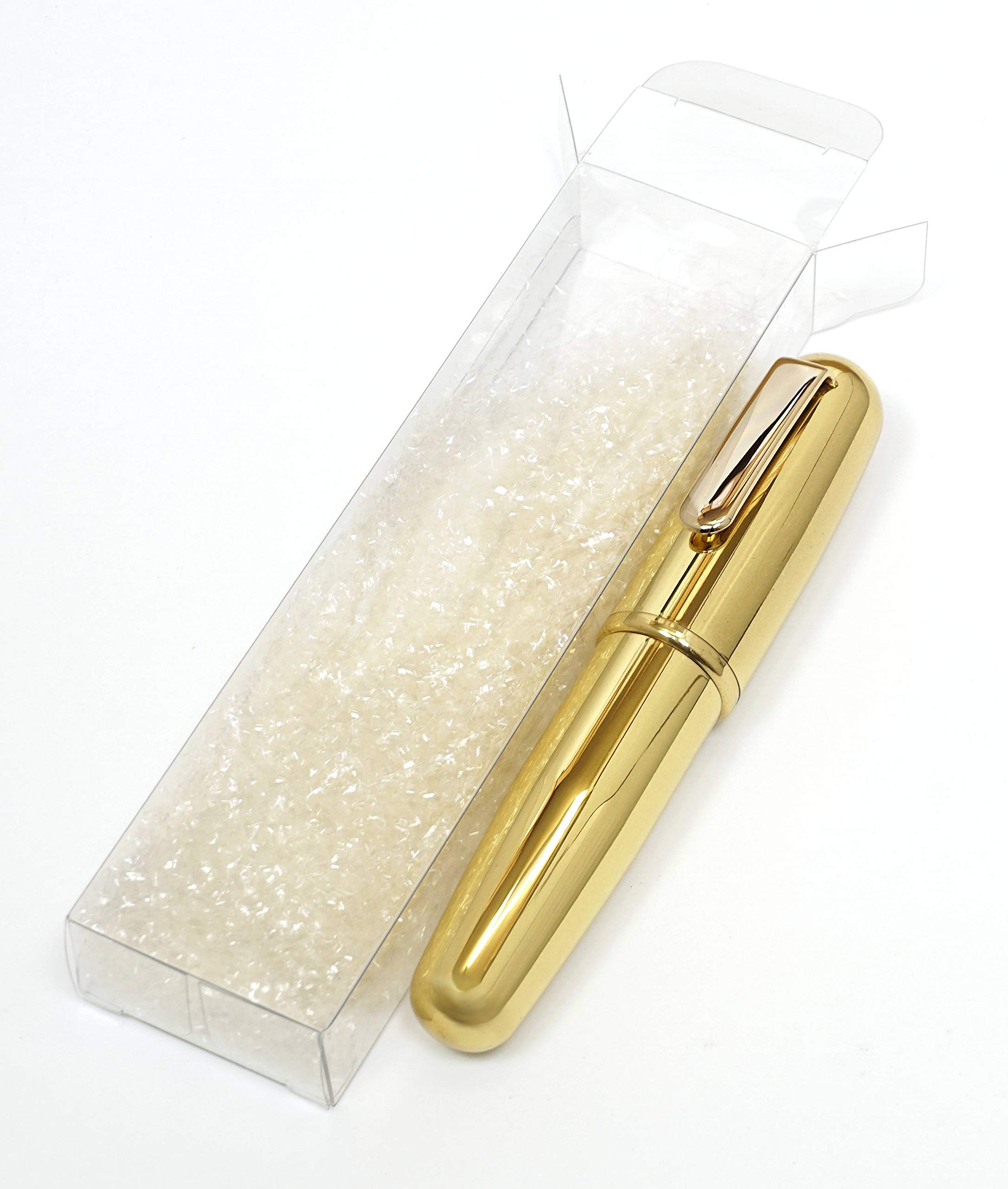 

Takizawa brass cap ballpoint gold Japan-made egg-shaped pen, 1-pack, V3-EGG-1K чёрный