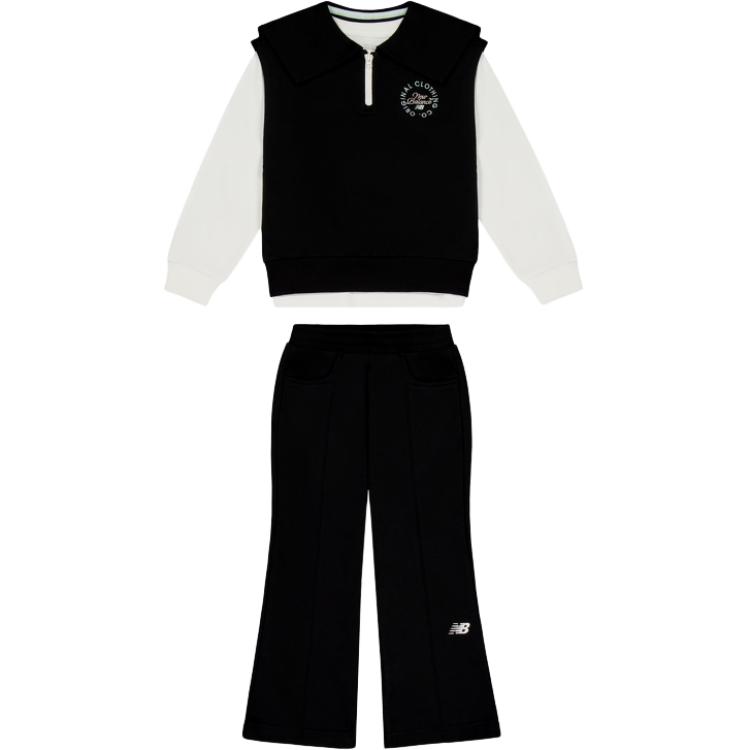 New Balance Casual Sportswear Black Children Aged 3 7 Years Old 2PF14122-BK 150