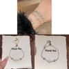 Zircon Flower Hand Chain For Women Light Luxury Styled For Gift Or Daily Wear