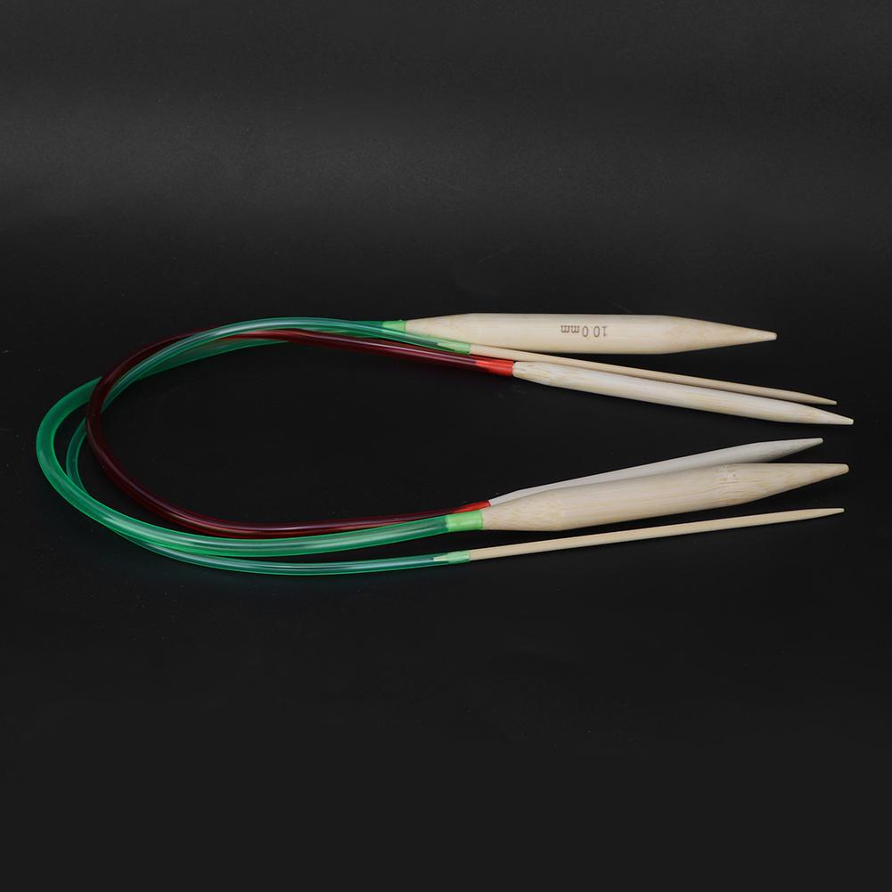 Multi Color Pipe Bleached Double Pointed Bamboo Annulus Knitting Sweater Needle