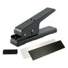 Guitar Pick Punch Set with 2 Pick Strips 2 Sandpaper Easy-to-use   Pick Maker Wonderful Gift Choice for Guitar Players Birthdays Family Friends
