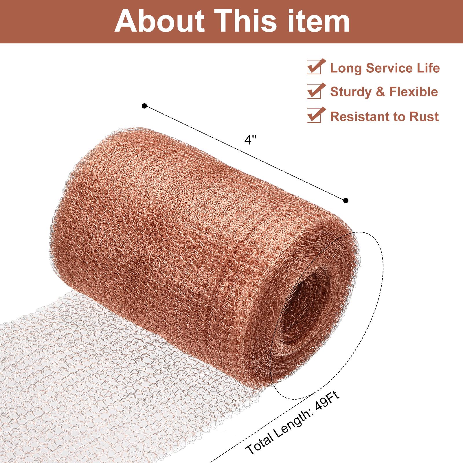 1pcs Copper Mesh Screen 40 Mesh Shielding Fabric Filter Copper Metal Screen Dry Sift Screens Woven Wire Mesh Screen Net