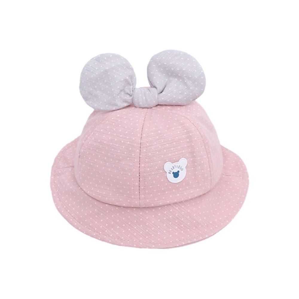 Cotton Baby Hat Breathable Kids Sun Hat Cute Children Bucket Hat  Summer