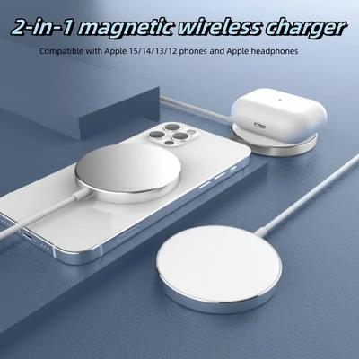 Magnetická nabíječka pro MagSafe Type-C Rychlá bezdrátová nabíječka Stojan pro iPhone 16 15 14 13 12 Pro Max PD Nabíjecí dok pro telefon