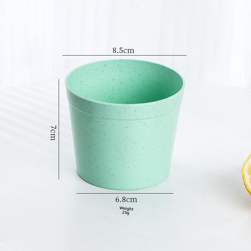 Simple Plastic Mouthwash Cup, Wash Basin, Household Water Cup, Toothbrush Cup, with Printing