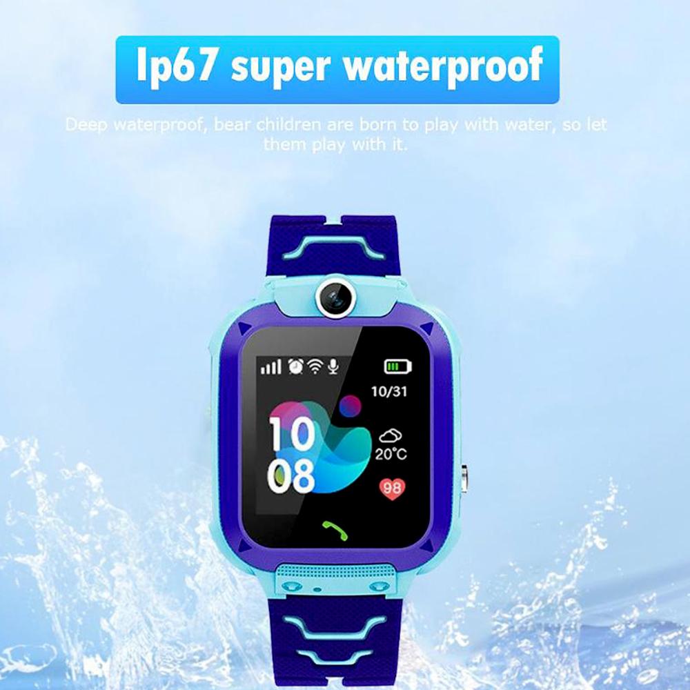 Q12 Kids Smart Watch IP67 Waterproof Children "s Phone Watch Precise Positioning SOS One Key For