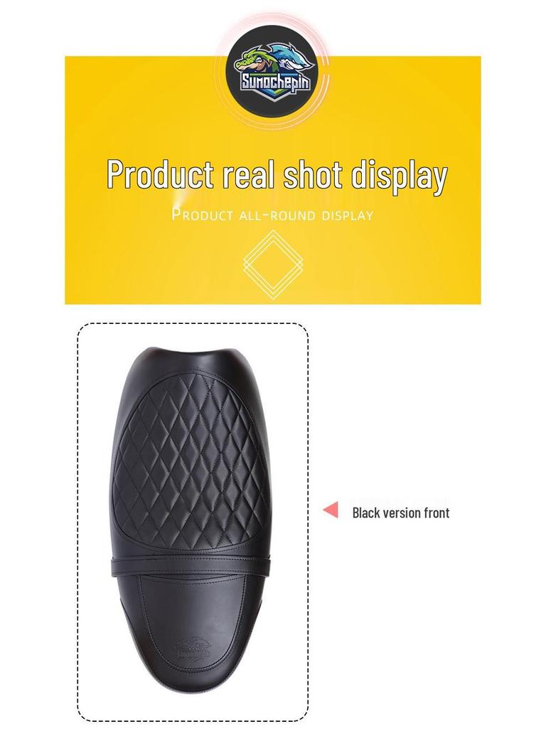 QJ Flash 300 Rozšířený sedák: Měkká, Zesílená a Pohodlná Úprava ve stylu housenky.