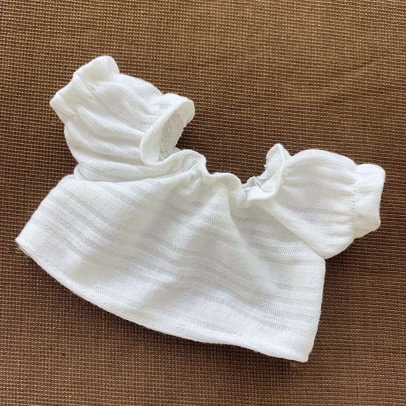 20cm Cotton Doll Clothes: Cute Princess Lolita College-Style Lace Dress