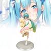 Adorable Hatsune Miku Fairy Tale Wonderland Plush Pillow Pvc Figure Collectible Model