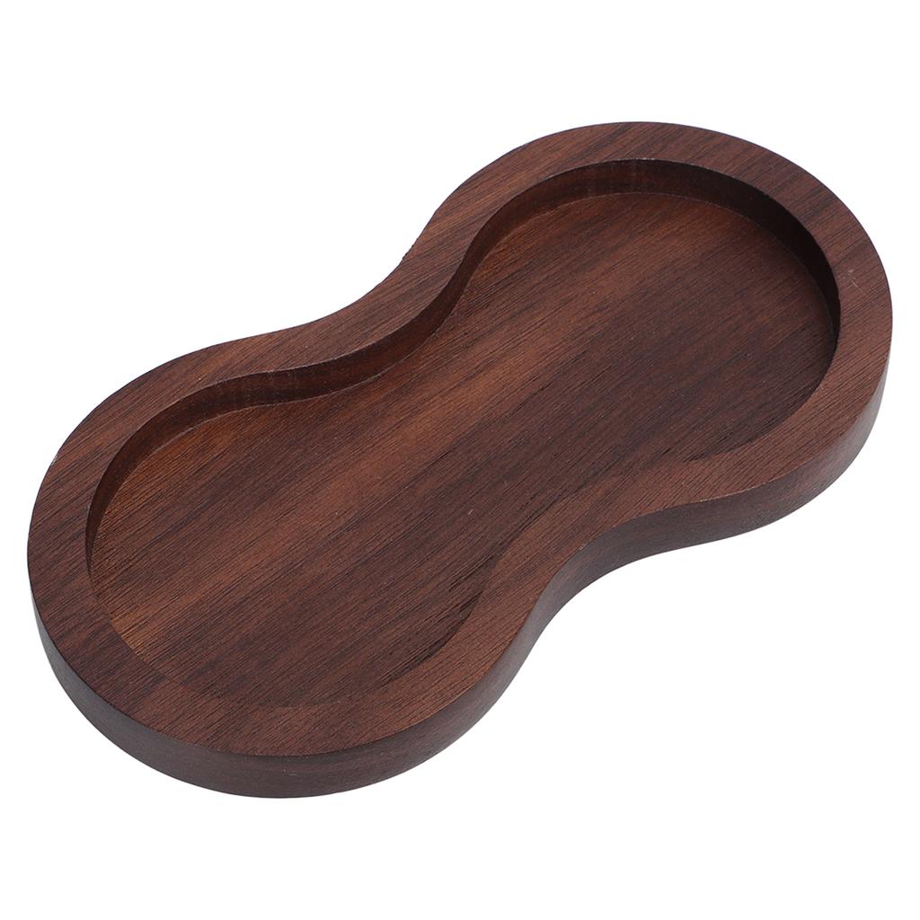 Kaffee Tamper Matte Walnussholz Wiederverwendbar Präziser Schlitz Leichtgewicht Kompakter Kaffee Tamper Halter für Restaurants Bars