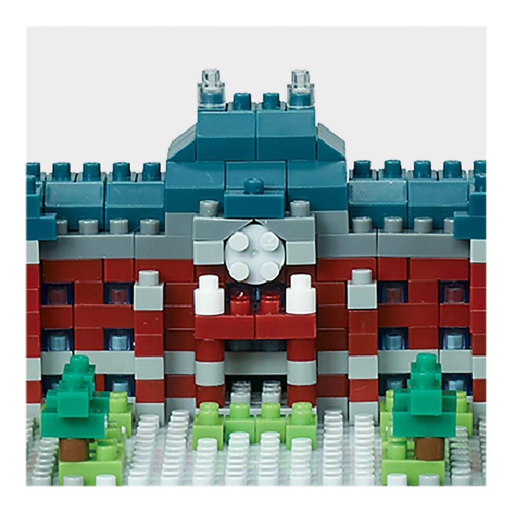 Nanoblok Tokyo Station Budova stanice Marunouchi (Běžné vydání) NBH189
