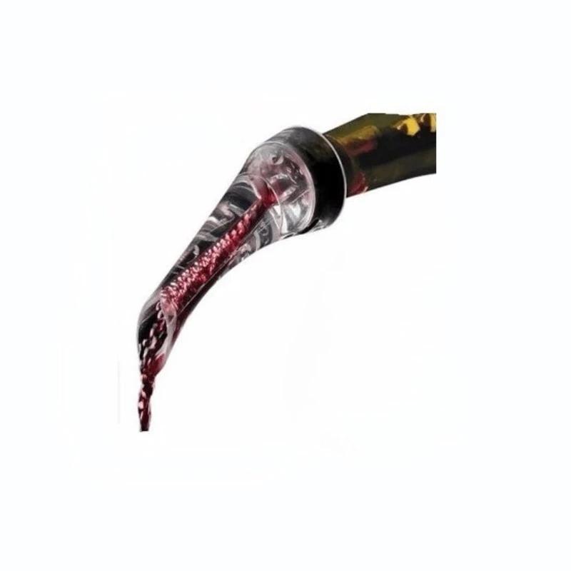 1pcs Magic Wine Decanter Wine Aerating Pourer Spout Decanter Wine Aerator Quick Aerating Pouring Tool Pump Portable Filter