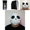 Klassisches Spiel Undertale Sans Cosplay Kostüm Hoodie Mit Bequemer Shorts Und Handschuhen