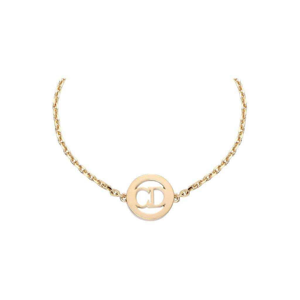 Dior Clair D Lune Metal Bracelet Women jewelry Gold B1627CDLCY-D03S