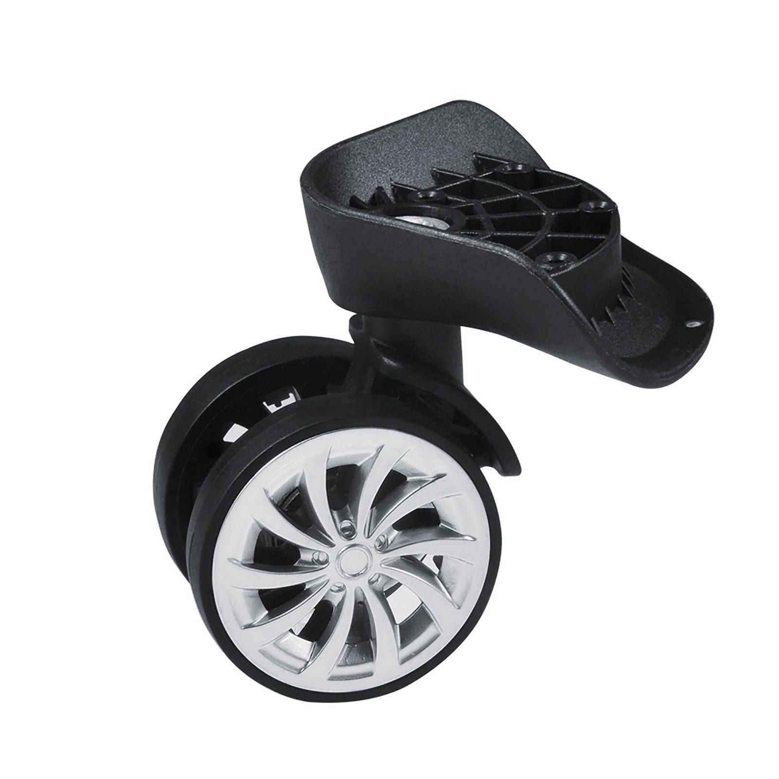 1Pc Swivel Wheel Replacement Luggage Travel Suitcase Wheels Plastic