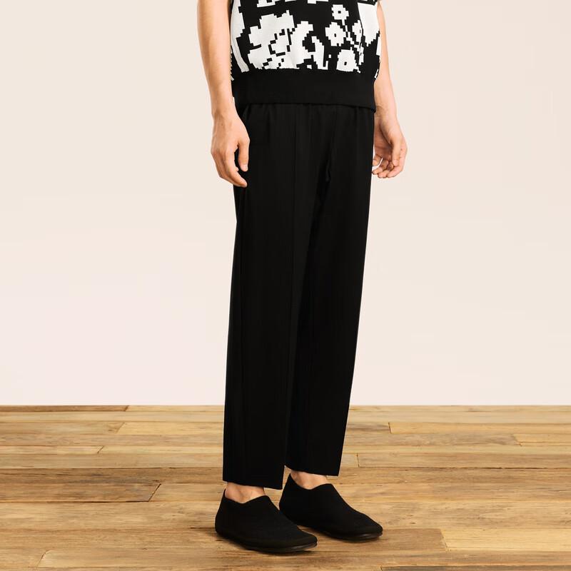 LESSO Men's Soft & Comfortable Tapered Casual Pants