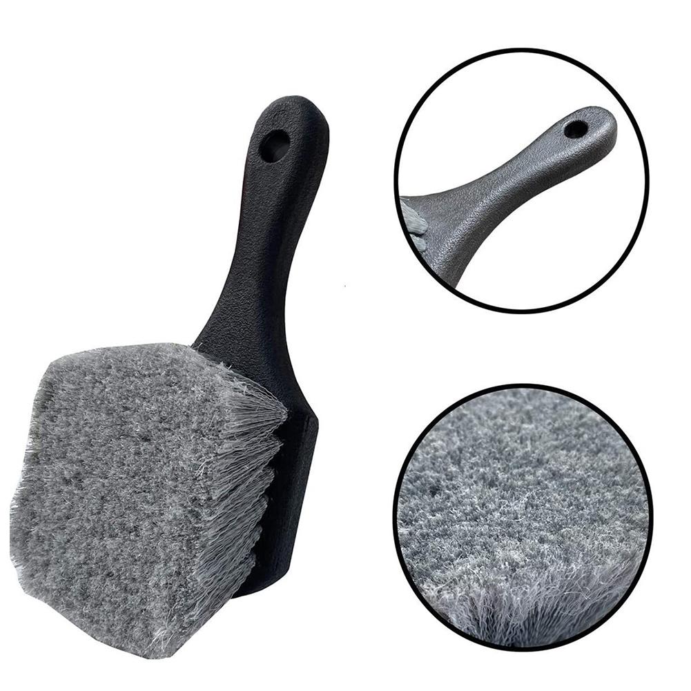 Auto Detailing Brush Car Wheel Brush Tire Cleaning Brush