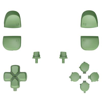 EXtremeRate Náhradná sada plných tlačidiel (voliteľné tlačidlo Share) pre ovládač PS5 pre PlayStation 5 Controller Ovládač nie je súčasťou balenia D-Pad (BDM-010 &