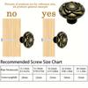 4/8pcs Vintage Drawer Pulls,round Dresser Pulls,vintage Cabinet Knobs,1.18*0.98 Inches,for Nightstand,cabinet,drawer,cabinet Pulls,with Screws