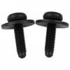 Headlight Bolt Screw 2Pcs Car Clips Fasteners Meatl