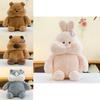 Adorable Capybara Plush Toy With Soft Fur In Husky Brown Bear Rabbit Duck Designs