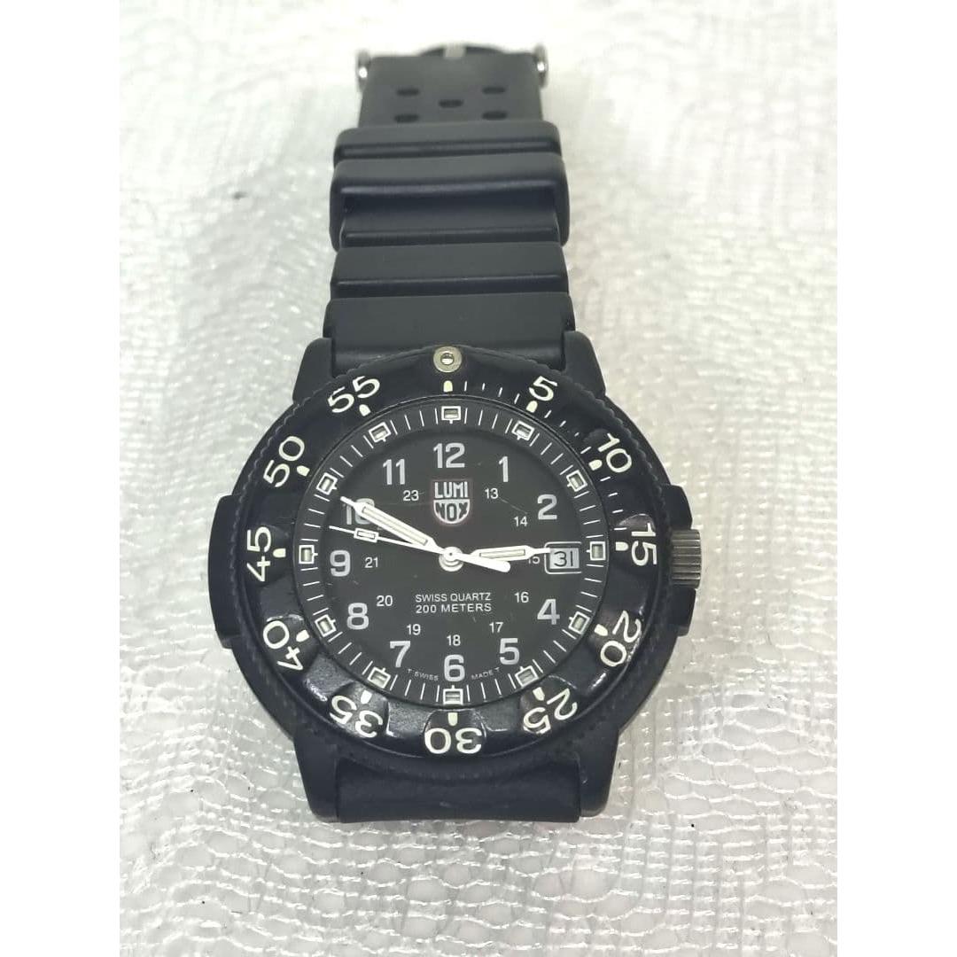 Used [Junk] Luminox Watch Navy Seals 3000