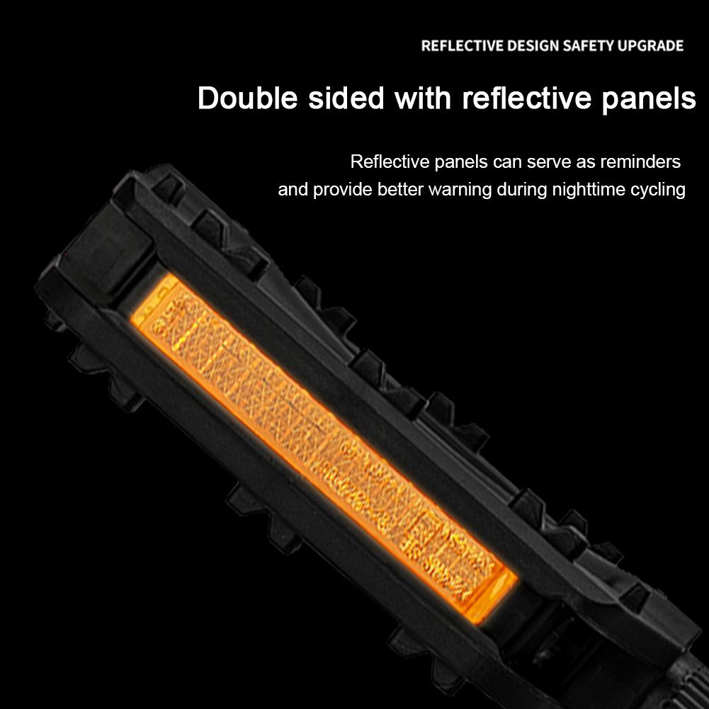 Bicycle Pedals Lightweight Non-slip Bearing Pedals Riding Equipment For Mountain Bike E-bike Road Bike