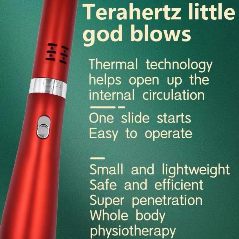 Multi-Wave Therapeutic Comfort Device - THz-Enhanced Heat Therapy System with Recovery & Quantum Vibration Technology