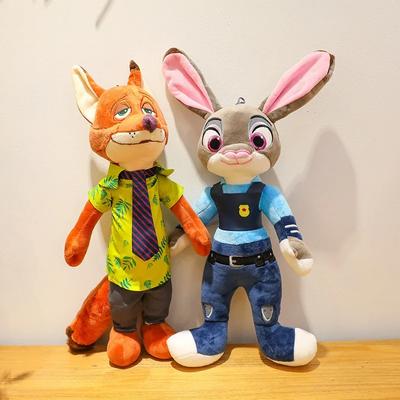 -קריקטורה חיה חמודה ארנב ג'ודי שועל מר. ניק בובת קטיפה קישוט לחדר שינה מתנת יום הולדת לילדים חג המולד הבחירה הטובה ביותר