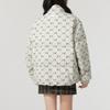 New MLB New York Yankees Monogram Collection Down Jacket Unisex Dark Cream 3ADJM1046-50CRD