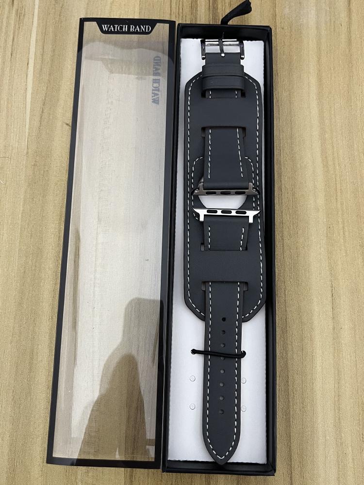 Strap for apple watch band 44mm 49mm 46mm 45mm 41MM 40mm Genuine leather bracelet watchband iwatch series 11 10 8 7 6 SE Ultra 2